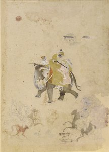 Chasse au tigre - Unknown artist