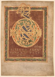 Page de titre du "Tonarius" de l