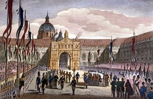 Translation des cendres de Napoléon I aux Invalides, à Paris - Unknown artist