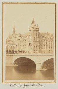 Les Tuilleries depuis la Seine - Unknown artist