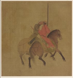 Deux archers à cheval - Unknown artist