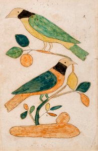 Deux oiseaux - Unknown artist
