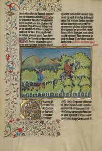 Deux chasseurs et un chien