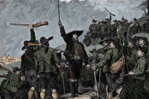 Le patriote tyrolien Andreas Hofer (1767-1810) - Rébellion du Tyrol en 1809 - Unknown artist