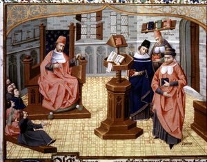 UNIVERSITÉ: Enseignement de la médecine aux étudiants - Unknown artist