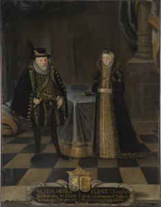 Ulrich III de Mecklembourg Gustrow et Elisabeth de Danemark - Unknown artist