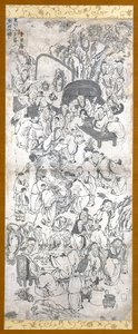 Esquisse sans titre de 100 vieux hommes - Unknown artist