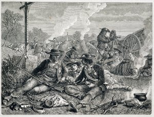 Insurgés vendéens - gravure - Unknown artist