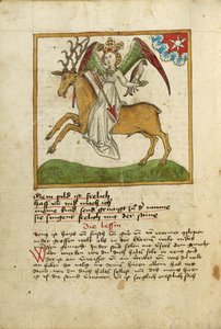 Vénus à cheval sur un cerf