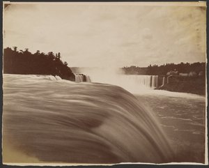 [Vue des chutes du Niagara] - Unknown artist