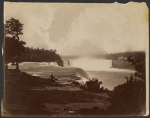 [Vue des chutes du Niagara]