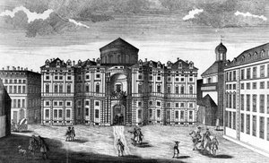 Vue du Palazzo Carignano à Turin