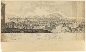 Vue de Palerme - Unknown artist