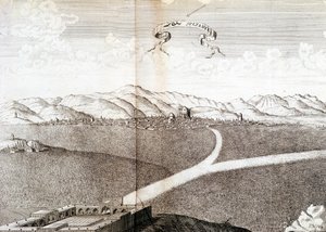 Vue de Sultanie - dans « Journal du voyage du Chevalier Chardin, Perse et Indes orientales, par la mer Noire et la Colchide » - Unknown artist