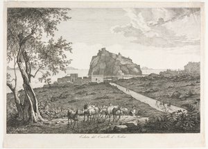 Vue du Castello, Ischia