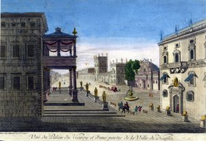 Vue du Palais du Vice-roi et d