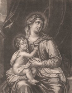 Vierge et enfant - Unknown artist