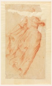 Femme marchant - Unknown artist