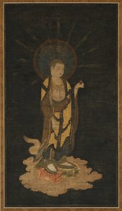 Descente accueillante de Jizō - Unknown artist