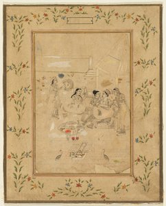 Femmes jouant à se travestir - Unknown artist
