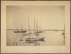 [Yachts dans le port] - Unknown artist
