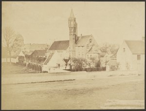 [Cathédrale et village environnant] - Unknown artist/maker