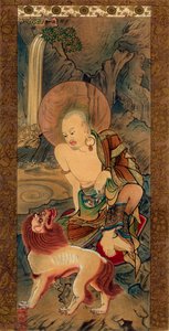 Arhat, Japonais, fin de la période Kamakura, 14ème siècle - Unknown follower of Ryozen