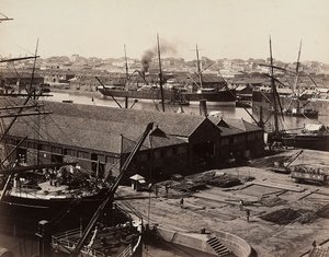Port de Bombay, Inde - Unknown photographer