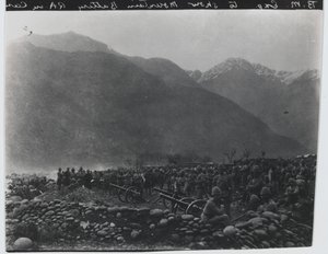 Cessez le feu, No. 1 Batterie de montagne britannique, expédition de Black Mountain, 1891 - Unknown photographer