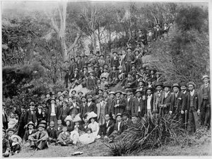 Rassemblement de Chinois en Australie - Unknown photographer