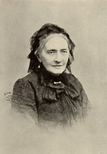 Clara Schumann (née Clara Wieck - 1819-1896) pianiste allemande dans sa vieillesse