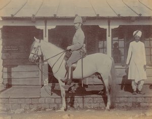 Colonel A M Paterson, commandant du 1er régiment du Bedfordshire