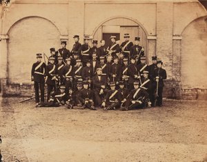 Quatrième trimestre, séminaire militaire de la Compagnie des Indes orientales, Addiscombe, juin 1857