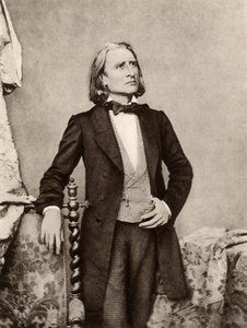 Franz Liszt (1811-1886) pianiste et compositeur hongrois
