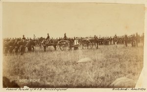 Parade funéraire de SAI le Prince Impérial, Zululand, 2 juin 1879 - Unknown photographer