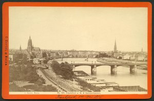 Allemagne, Hesse, Francfort-sur-le-Main et Sachsenhausen, publié par C. Hertel, Mayence - Unknown photographer
