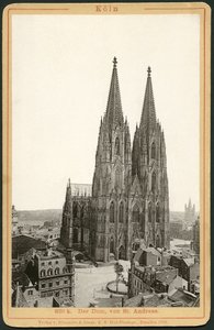 Allemagne, Rhénanie-du-Nord-Westphalie, Cologne, cathédrale, publié par Roemmler et Jonas, Dresde - Unknown photographer