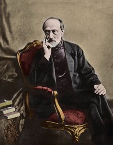 Giuseppe Mazzini (1805-1872), patriote et homme politique italien - 1864 - Portrait de l