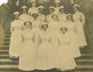 Portrait de groupe des infirmières de l