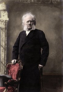 Portrait de Henrik Ibsen (poète et dramaturge norvégien) - Unknown photographer
