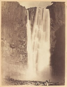 Chutes de Howick, rivière Umgeni, province du Natal, Afrique du Sud, vers 1882