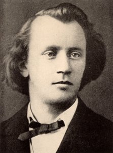 Johannes Brahms (1833-1897) compositeur allemand