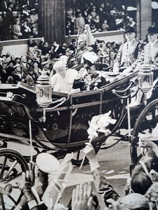 Le roi George V et Mary de Teck - Unknown photographer