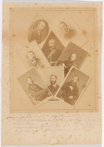 Officiers du 109e Régiment de Foot (Infanterie de Bombay)