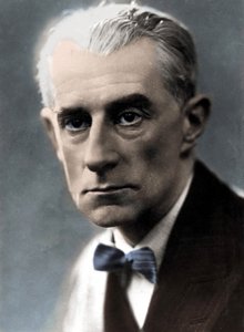 Portrait du compositeur Maurice Ravel - Unknown photographer
