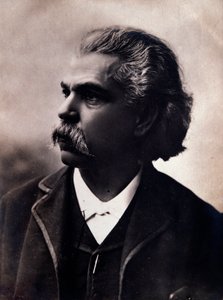Portrait de Carlos Andrea Gomes (Gomez) (1836-1896), compositeur brésilien (photographie)