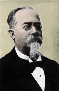 Portrait de Cesare Lombroso (1835-1909), criminologue italien. Photographie de la fin du 19ème siècle - Unknown photographer