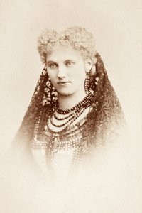 Portrait de Christine Nilsson en costume - Unknown photographer