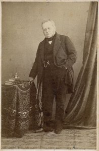 Portrait du comte Camillo Benso de Cavour (1810-1861) - vers 1855 - Unknown photographer