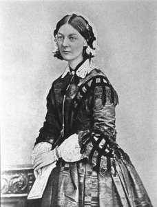 Portrait de Florence Nightingale. Photographie du 19ème siècle.
